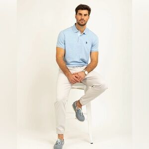 U.S. POLO ASSN. Luxury Feel Polo Top